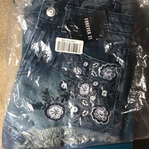 Denim Forever 21 shorts
